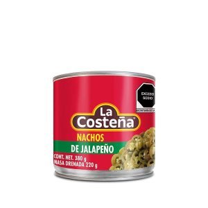 Chiles La Costeña Jalapeños Nachos 380 g Sabor Auténtico y Versátil