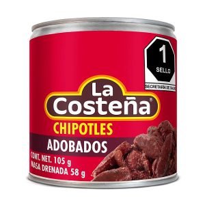 Chiles La Costeña Chipotles Adobados 105 g Sabor Mexicano Auténtico