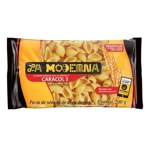 Sopa de Pasta La Moderna Caracol 200 g Nutritiva y Divertida