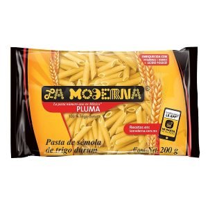 Sopa de Pasta La Moderna Pluma 200 g: Nutrición y Sabor en Cada Plato
