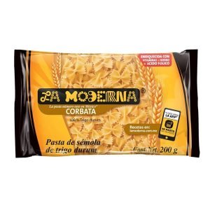 Sopa de Pasta La Moderna Corbata 200 g para Comidas Rápidas y Deliciosas
