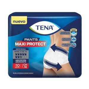 Pañales Desechables Tena Pants Mediano 10 Unidades para Adultos