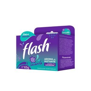 Aromatizante Flash Pastillas Lavanda 65 g para un Ambiente Fresco