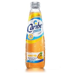 Vino Caribe Cooler Mango Piña 300 mL Sabor Tropical Refrescante
