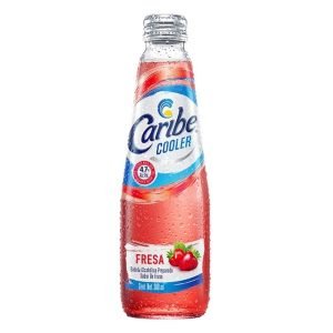 Vino Caribe Cooler Fresa 300 ml Refrescante y Delicioso para Celebraciones