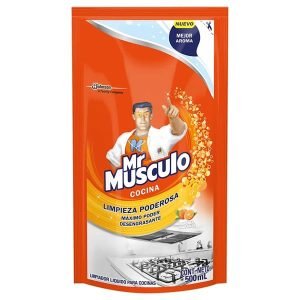 Limpiador Desengrasante Mr. Musculo Doypack 500 ml Aroma Naranja