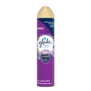 Aromatizante Glade Aerosol Lavanda 400 ml para un hogar fresco y relajante