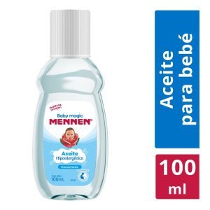 Aceite Regular para Bebé Mennen 100 ml Cuidado Suave y Natural