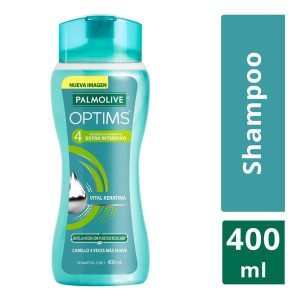 Shampoo Palmolive Optims 2 en 1 Extra Intensivo 400 ml para Cabello Saludable