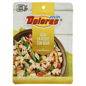 Atún Dolores en Aceite Pouch 78 g Nutritivo y Delicioso