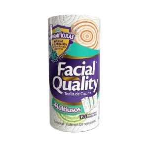 Toalla de Cocina Facial Quality 120 HD Multicorte para Uso Diario y Limpieza Eficiente