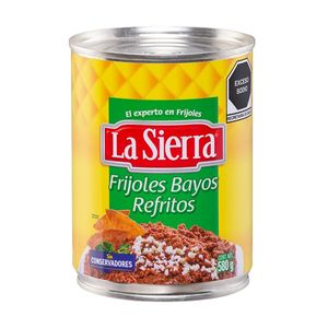 Frijoles La Sierra Refritos Bayos 580 g: Sabor Tradicional Mexicano
