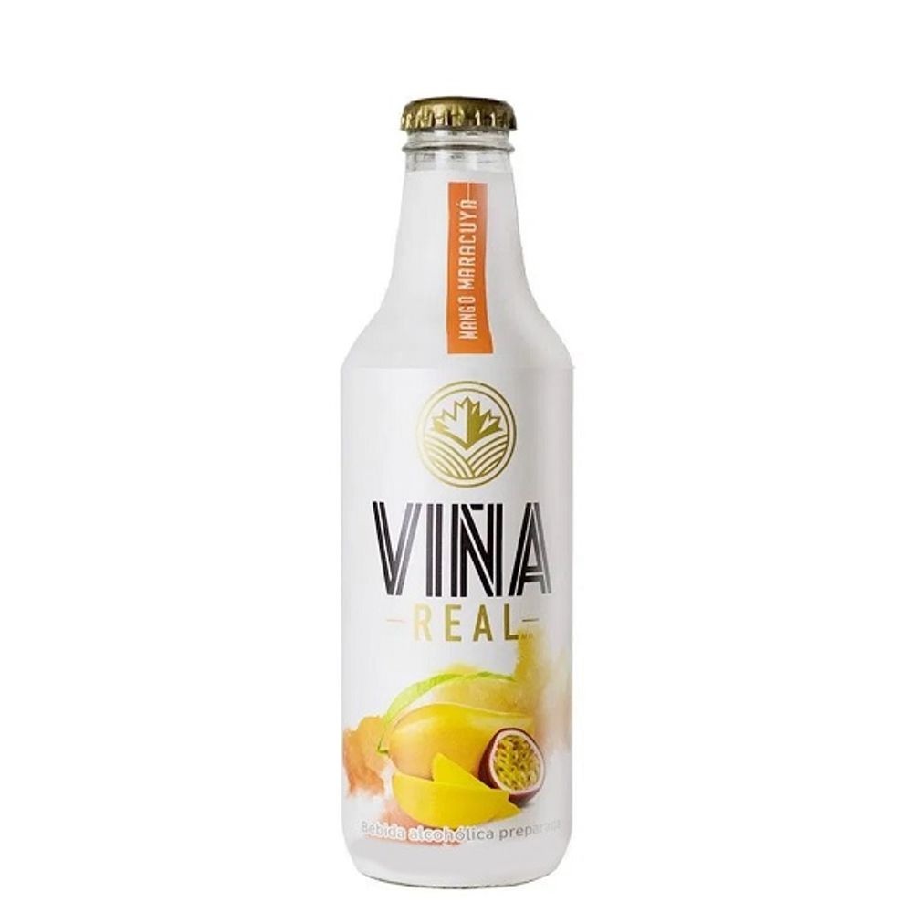 Bebida Preparada Vino Viña Real Sabor Mango-Maracuyá 330 ml Refrescante