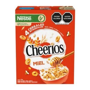 Cereal Nestlé Cheerios Miel 230 g Nutritivo y Delicioso para el Desayuno
