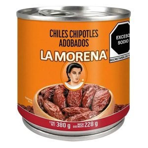 Chiles La Morena Chipotles Adobados 380 g: Sabor Picante y Tradicional