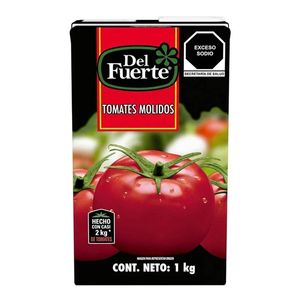 Puré de Tomate Del Fuerte 1 kg para Salsas y Guisos