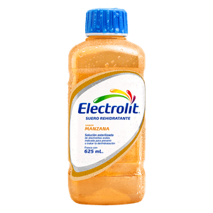 Suero Electrolit Manzana 630 ml para Hidratación y Energía Instantánea