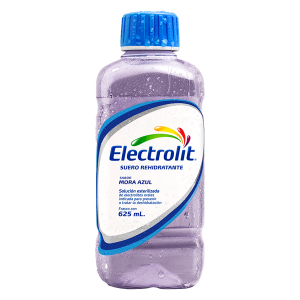 Suero Electrolit Mora Azul 625 ml para Hidratación y Energía Instantánea