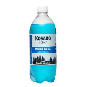 Bebida Kosako Vodka Mora Azul 600 ml Refrescante y Deliciosa