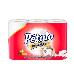 Papel Higiénico Pétalo Rendimax 12 Unidades Suave y Ecológico