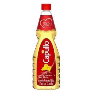 Aceite de Capullo de Canola Puro 755 ml Ideal para Cocinar Saludable