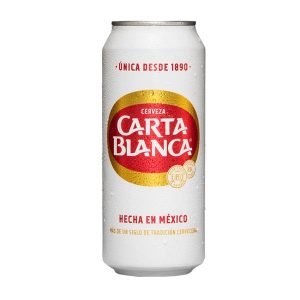 Cerveza Carta Blanca Original Lata 473 ml Sabor Auténtico y Refrescante