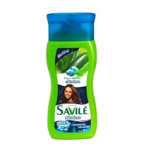 Shampoo Savile Biotina 180 ml para un cabello fuerte y saludable