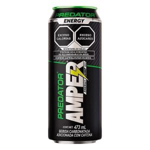 Bebida Energética Amper Energy Predator 473 ml para Energía Instantánea