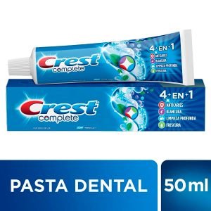 Crema Dental Crest Complete 50 ml para una Sonrisa Saludable y Fresca
