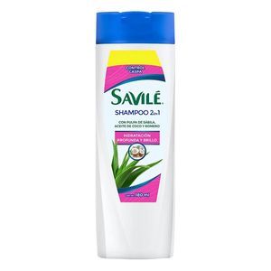 Shampoo Savile Coco y Romero 180 ml para Cabello Brillante y Saludable