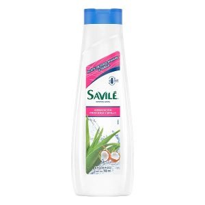 Shampoo Savile con Leche de Coco y Sábila 700 ml para Cabello Brillante y Saludable