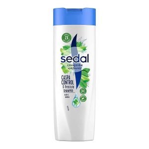 Shampoo Sedal Natural Control Caspa Aloe y Menta 180 ml para un Cabello Saludable y Fresco