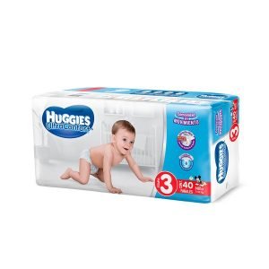 Pañales Desechables Huggies Ultra Confort E-3 Niño 40 Unidades