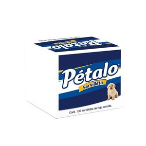 Servilletas Pétalo Blancas 125 Unidades con 30 Servilletas Gratis