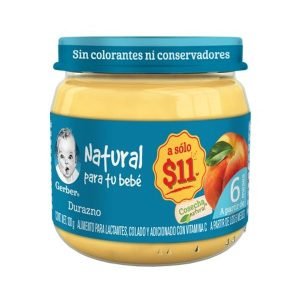 Alimento Infantil Gerber Etapa 2 Durazno 100 g Nutritivo y Delicioso