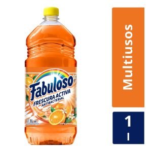 Limpiador Fabuloso Energía Naranja 1 L para una Limpieza Brillante