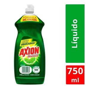 Detergente Axion Líquido Limón 750 ml para una limpieza profunda y fresca