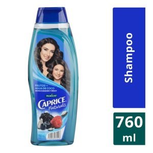 Shampoo Caprice Naturals Frutos y Agua de Coco 760 ml para Cabello Brillante y Saludable