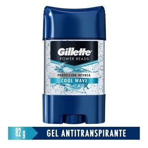 Desodorante Gillette Power Beads Cool Wave 82 g para Frescura y Protección Diaria