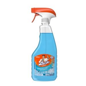 Limpiador Mr. Musculo para Vidrios 500 ml Brillo y Limpieza Superior