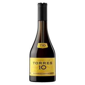 Brandy Torres 10 Años 700 ml Sabor Suave y Tradicional