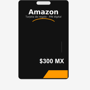 Tarjeta de Regalo Digital Amazon $300 MX para Compras Rápidas en México