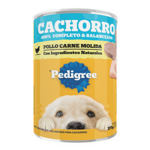 Alimento Húmedo Pedigree para Cachorros Sabor Pollo 375 g Nutrición Completa