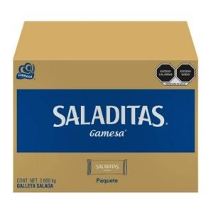 Galletas Gamesa Saladitas 200 unidades, el snack crujiente ideal para compartir