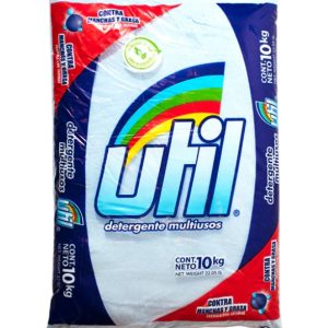 Detergente Util 10 Kgs para Ropa y Hogar con Limpieza Profunda