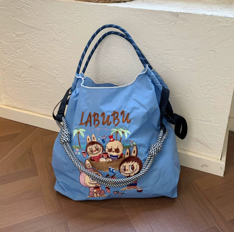 Bolso de mano grande de lona moderno colores disponibles: variados - Imagen 2