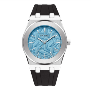 Reloj deportivo para hombre con correa de silicón y resistencia al agua