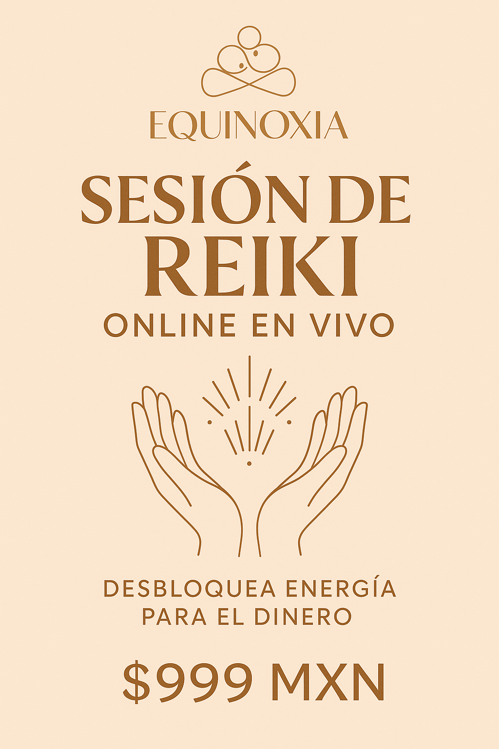 Tarjeta de Regalo para Sesión de Reiki Online y Prosperidad Financiera