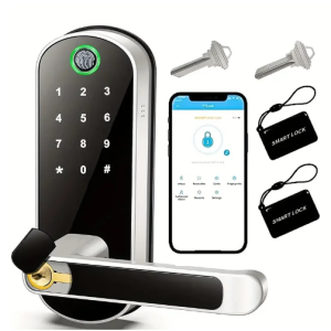 Candado biométrico de huella digital con seguridad avanzada